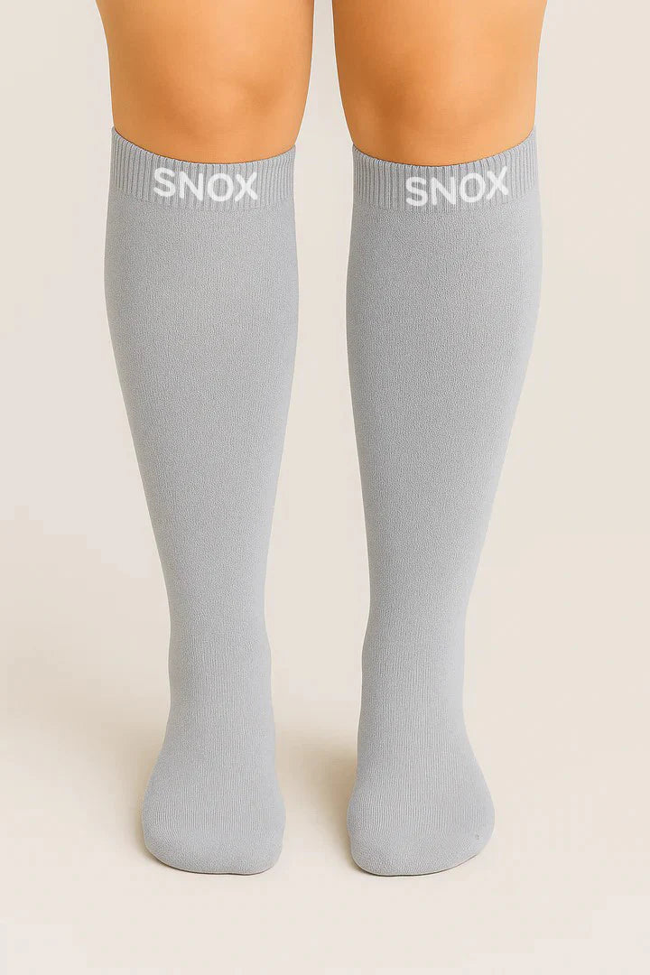 Light Grey Compression Socks